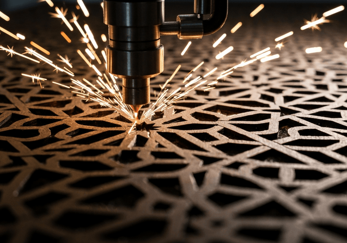 MDF et découpe laser : L'alliance de la précision et du design